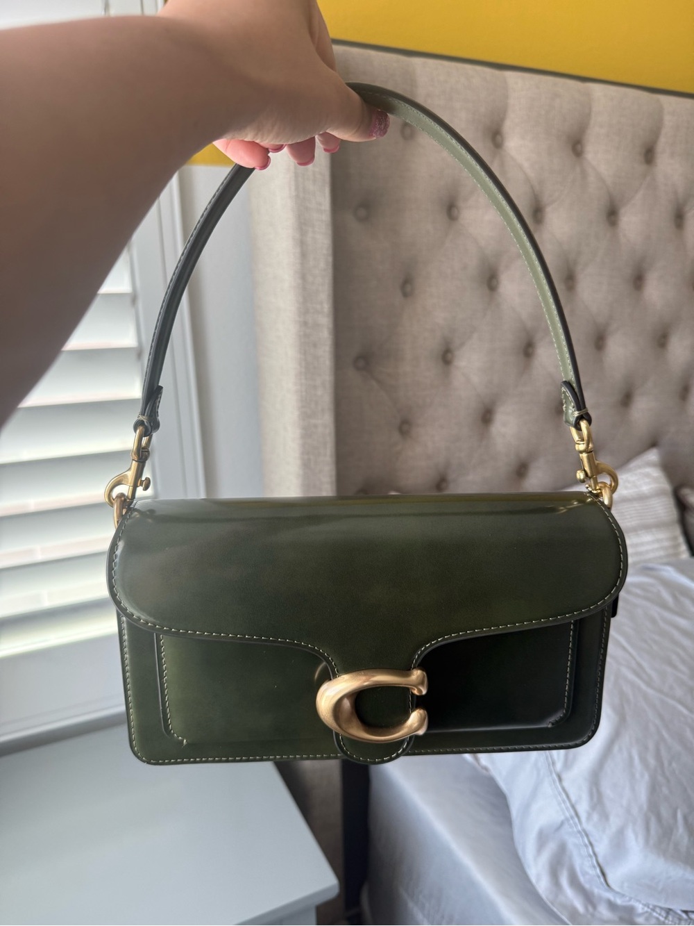NWOT COACH TABBY 26 in Spazzolato Leather